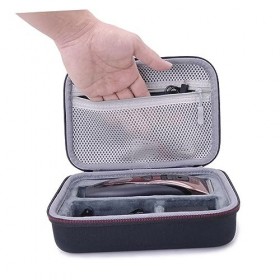 FRCOLOR 3 Pièces Sac De Rangement Pour Tondeuse À Cheveux Rasoir Portable Rasoir Facial Tondeuses Pour Hommes Pour Le Visage 