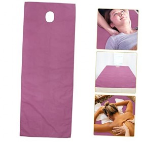 FRCOLOR 3 Pièces Feuille Feuilles De Beauté Résistantes À LHuile Couverture De Lit De Spa Housses De Canapé De Massage Lit D