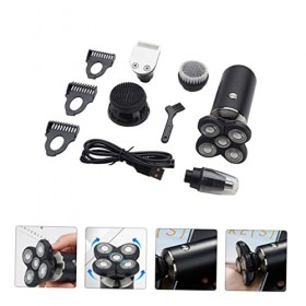 minkissy 1 Ensemble Rasoir Visage Rasoir Hommes Tondeuses À Cheveux Hommes Rasoir Électrique Visage Toiletteur Moustache Tond