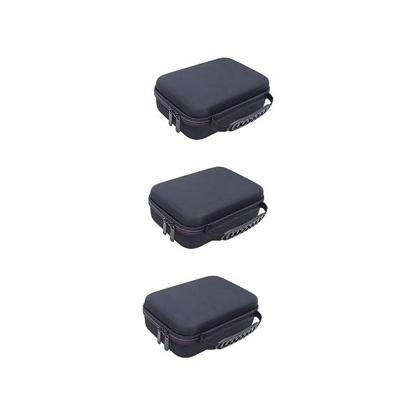 FOMIYES 3Pcs Sac De Rangement Pour Tondeuse À Cheveux Rasoirs Pour Hommes Rasoirs Pour Hommes Rasoir Portable Pour Hommes Étu