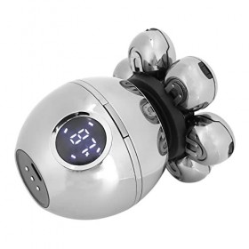 Rasoir à Tête Chauve, Rechargeable, Intelligent, Affichage de Charge, Coupe-cheveux électrique, Raccourcit le Temps de Rasage