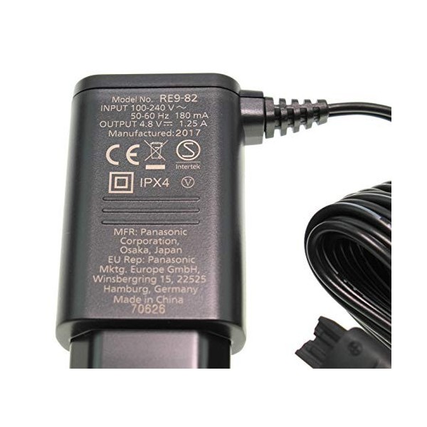 Panasonic Chargeur de rechange professionnel pour tondeuse à  cheveux ER-DGP82 ER-DGP62 Type WERGP62K7664