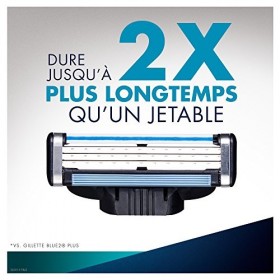 Ancienne Version/Gillette Mach3 Lames De Rasoir Pour Homme - 16&nbsp;Recharges