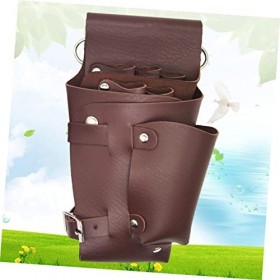 Beavorty 3 Pièces Pochette Pour Ciseaux De Coiffeur Kit Utilitaire De Ceinture Médicale Pochette Porte-Ciseaux En Cuir Sac Po