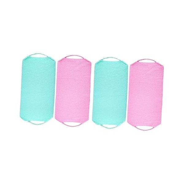 10 Pcs Serviette De Bain Avec Cordon Épurateur De Corps Épurateur De Bain Pour Le Corps Épurateur De Baignoire Épurateur De D