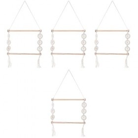 FRCOLOR 4 Pièces Accessoires Pour Cheveux De Filles Pinces À Cheveux Pour Filles Cravate Pour Cheveux Tressés Porte-Cravate O