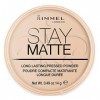 Rimmel Stay Matte Poudre Pressée, 003 Peach Glow