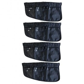 minkissy 4 Pièces Sac Banane Ciseaux Sac Banane Pour Femme Cas De Sac De Barbier Pochette De Taille Pour Barbier Tabliers De 