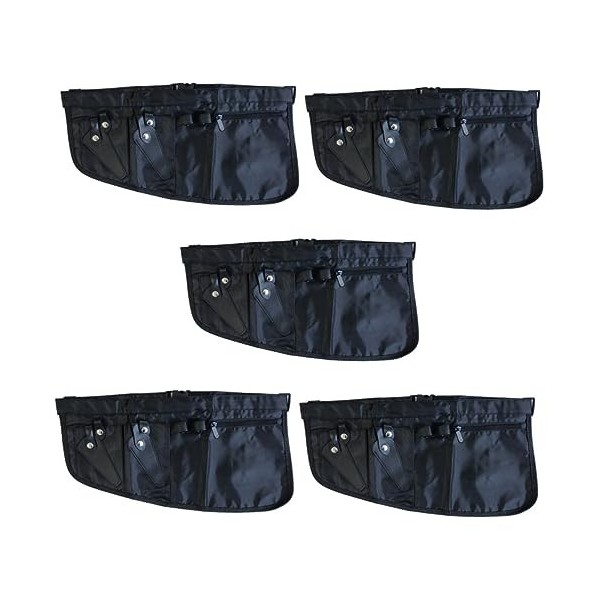 minkissy 4 Pièces Sac Banane Ciseaux Sac Banane Pour Femme Cas De Sac De Barbier Pochette De Taille Pour Barbier Tabliers De 