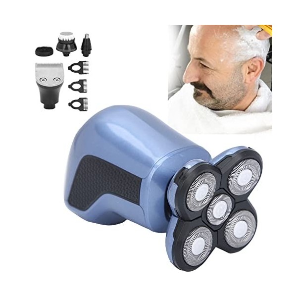 Machines à Raser Pour Hommes, Kit De Beauté 5 En 1 Pour Hommes Avec Tondeuses Nez Et Oreilles, Tondeuses à Barbe Pour Hommes,