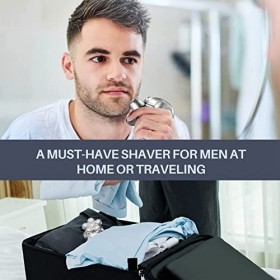 MADOC Rasoir de Tête pour Hommes Chauves, Rasoir ÉléCtrique, Rasoir Rotatif Amélioré, Meilleur Rasoir à proximité pour Homme,