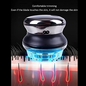 Rasoir à Tête électrique, Rasoir à Tête électrique étanche en Acier, Coupe-cheveux Haute Précision Rechargeable pour la Maiso