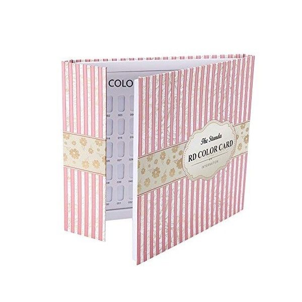 120 Bâtons Daffichage Dart Dongle Plaques de Nuancier de Vernis à Ongles Livre Daffichage de Nuancier de Vernis à Ongles 