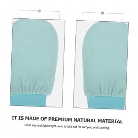 minkissy 14 Pièces Gants De Bain Serviettes De Corps Pour La Douche Propre Lavage Du Corps Gant De Bain Gants En Maille Luffa