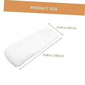 FRCOLOR 2 Pièces Feuille Beauté Massage Lit Couverture Esthéticienne Lit Spa Lit Visage Berceau Couverture Nappe Nappe Jetabl