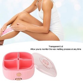 Chauffe-Cire, Portable EU Plug 220-240V Chauffe-Cire Machine Résistant À La Chaleur pour Salon