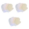 FOMIYES 12 Pièces Gants Pour Le Nettoyage Du Corps Gants De Gommage Brosse De Douche Type De Gant Serviettes De Bain Engourdi