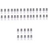 Beavorty 60 Pcs Nez Tondeuse Tête Tondeuses Accessoires De Nettoyage Cheveux Accessoires Coupe De Cheveux Têtes De Rasoir Têt