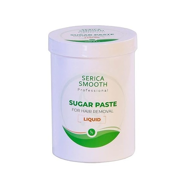 SERICA Smooth Cire professionnelle en pâte de sucre pour dépilation liquide 1400g