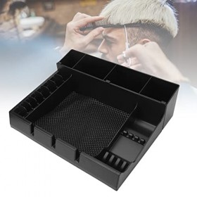Organisateur de Fournitures de Rasage - Boîte Antidérapante Compartimentée avec Conception de Stockage de Grande capacité pou