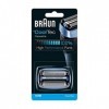 Braun Cassette de rechange CoolTec 40B - Grille et bloc-couteaux pour rasoirs pour homme Braun CoolTec, compatibles avec les 