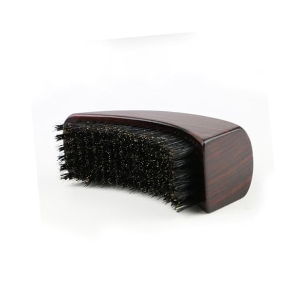 POPETPOP 3 Pièces Brosse À Cheveux Et À Barbe Hommes Peigne Facial Barbe Style Brosse Bois Moustache Peigne Chaume Brosse Mou