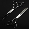 Ciseaux de coiffure pour gauchers Coupe de cheveux familiale Outils de coupe de cheveux professionnels, Ciseaux de coiffeur E