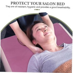 minkissy 3 Pièces Feuille Résistant À LHuile Beauté Feuilles Lit Tapis Canapé Couvre Fournitures De Soins Infirmiers Massage