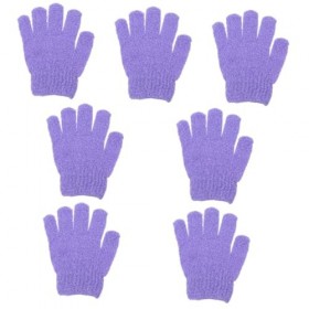 minkissy 70 Pcs Gants De Bain À Cinq Doigts Gant Gommages Pour Femmes Éponges De Nettoyage Gants De Gommage Du Corps Bain Mar
