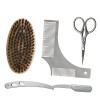 Beavorty 8 Pièces Costume Pour Hommes Kit De Rasage Pour Hommes Kit De Rasage Pour Hommes Costumes Pour Hommes Ciseaux En Aci