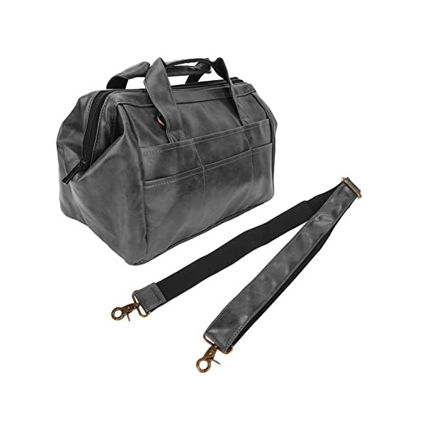 Sac à Main De Barbier, Sac De Coiffure Portable En Cuir PU De Grande Capacité, Outil De Coiffure, Sac à Outils De Beauté Avec