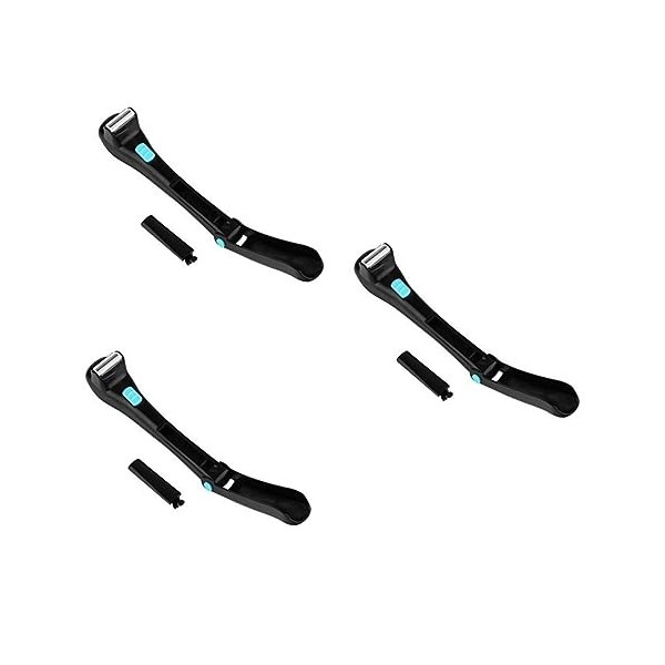 FRCOLOR 2 Pièces Épilation Indolore Rasoir Électrique Pour Le Rasoir Pour Le Rasoir Électrique Rasoirs Chauves Pour Hommes Tê