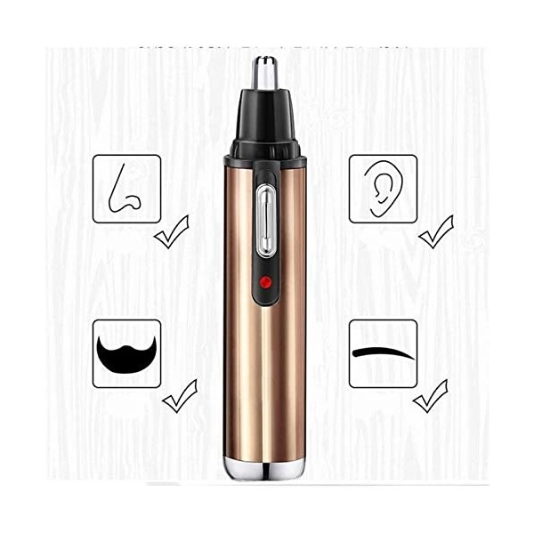 OUSIKA Nose Hair Trimmer New Electric Nose Hair Trimmer Ear and Neck Eyebrow Trimmer Cleaner Trimmer Shaver Makeup Remover Ki