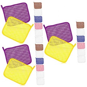 Healifty 24 Pcs Bain Serviette Écharpe Nylon Fille Multifonction