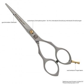 Cerena Ciseaux Cobra 5.5 14 cm - Ciseaux de coiffeur pour une coupe parfaite des cheveux - En acier inoxydable et avec micr