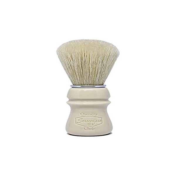 Semogue Brosse à raser Sec Premium Ivoire, Unique, Standard