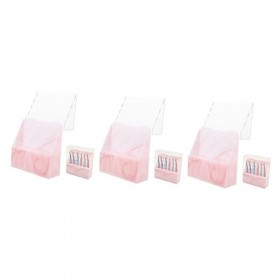 Beavorty 3 Pièces Pince À Épiler Support De Rangement Porte-Cils Acrylique Supports Pour Affichage Pince À Cils Pour Faux Cil
