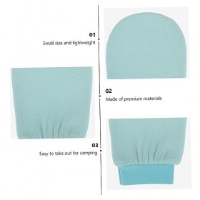 FOMIYES 16 Pcs Gants De Bain Serviettes Propres Pour Le Visage Esponja Para Bañarse Luffa Gants De Douche Gants De Bain Gomma