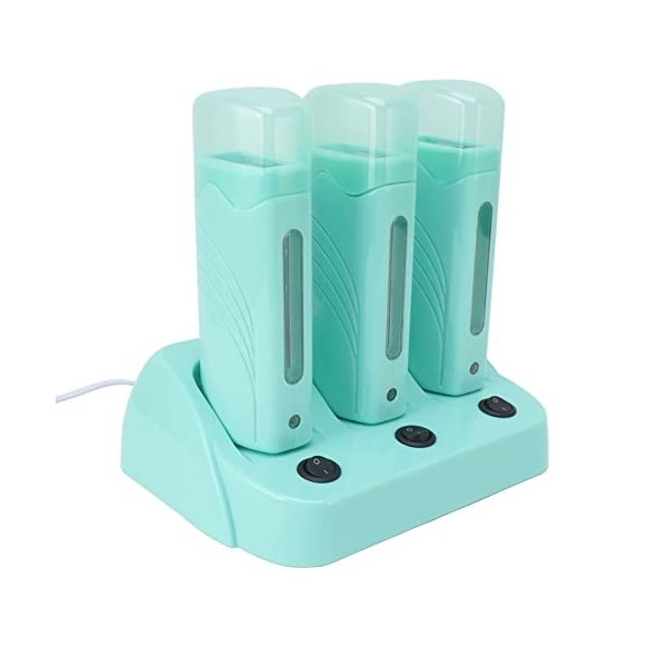 Roll On Wax Warmer Machine, Roll On Wax Warmer Heater 3 en 1 Protection Visible Facile à Utiliser pour une Utilisation en Sal