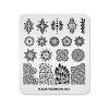 Kads FA064 Plaque de tampons pour nail art Série Fashion stamping Plaque dimages pour nail art Outil de décoration FA071 