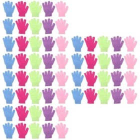 72 Pièces Gants De Bain Mitaines Oreiller Assis Nettoyage Épurateur Bain Douche Gant De Bain Gant De Luffa Bain De Massage Ga