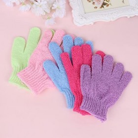 72 Pièces Gants De Bain Mitaines Oreiller Assis Nettoyage Épurateur Bain Douche Gant De Bain Gant De Luffa Bain De Massage Ga