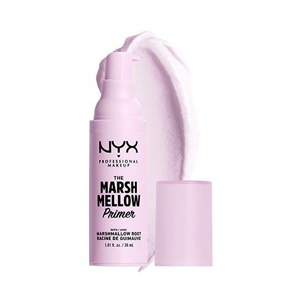 NYX Professional Makeup Base de Maquillage pour Teint Lisse et Uniforme, Racine de Guimauve, Formule Vegan, The Marshmellow P