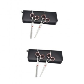 minkissy 2 Pièces Costume Tondeuses Professionnelles Pour Barbiers Tondeuses De Barbier Professionnelles Ciseaux À Cheveux En