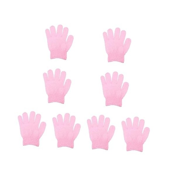 Beaupretty 80 Pièces Gants De Bain À Cinq Doigts Débarbouillette Coréenne Gant De Bain Coréen Laveur Facial Pour Le Visage Ga