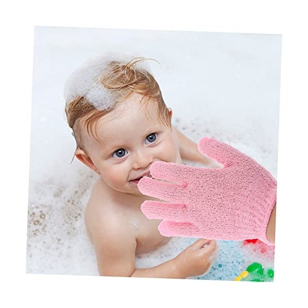 Beaupretty 80 Pièces Gants De Bain À Cinq Doigts Débarbouillette Coréenne Gant De Bain Coréen Laveur Facial Pour Le Visage Ga