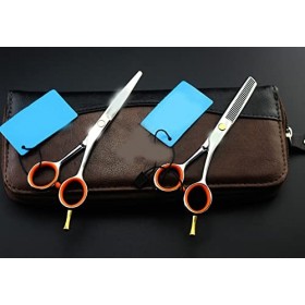KOAIEZ Outils De Ciseaux De Coiffis Professionnels De 5,0 Pouces, Cisaillements De Coiffure Coiffure en Acier Inoxydable, Net