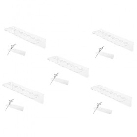 FOMIYES 5 Pièces Support De Ciseaux De Coiffure Ciseaux De Toilettage Tondeuses De Toilettage Organisateur De Bureau Étuis À 