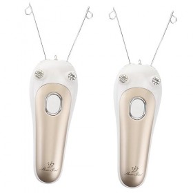 FOMIYES Épilation 2 Piècesrecharge Des Femmes Doréesfacial Facial Face USB Pour Épilation De LAppareil De Damerasoir Électri