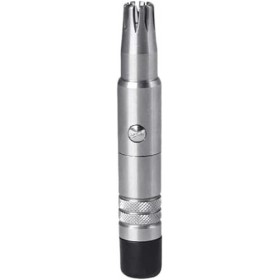 Tondeuse à poils de nez, Tondeuse à sourcils, Tondeuse à poils de nez Tondeuse à nez manuelle en acier inoxydable for rasage 